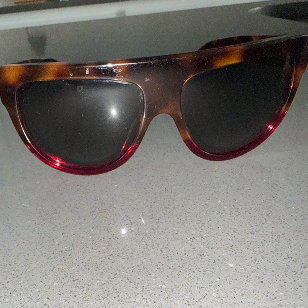 Authentic Celine Tortoiseshell Cat-Eye Sunglasses… - image 3